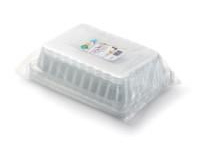 Dangtis tortine KADO, vienkartinis, 34,5x25 cm, H5 cm, 5 vnt