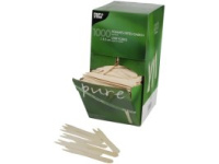 Smeigtukai - šakutės CHIPS, medinės, 8,5 cm, 1000 vnt,