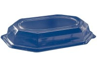 Vienkartinis dangtis padėklui,  PET, skaidrus, 45 x  30 cm,  10 vnt.