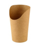 Indelis bulvytėms „KRAFT“, popierinis, D 6 cm, H 13,5 cm, 50 vnt.