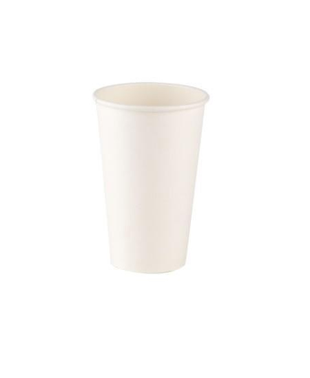 Vienkartiniai puodeliai, balti, popierius/PE, 355 ml, D 90 mm,,  50 vnt.