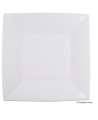 Vienkartinės lėkštės „NICE“, PP, baltos, 29x29 cm, 12 vnt.
