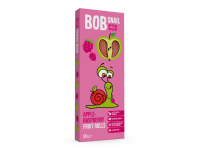 Vaisių obuolių ir aviečių suktinukai BOB SNAIL , 30 g