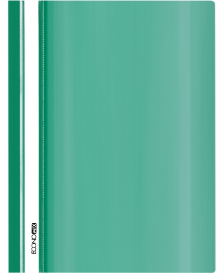 Aplankas su įsegėle EkonoMix, A5, žalias