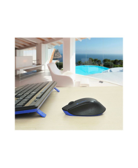 Logitech MK345 Keyboard and Mouse Set, Wireless, Mouse included, Batteries included, US, Wireless connection, USB, Black