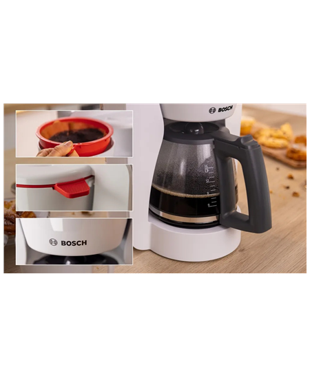 Bosch Coffee Maker | TKA2M111 MyMoment | Drip | 1200 W | White