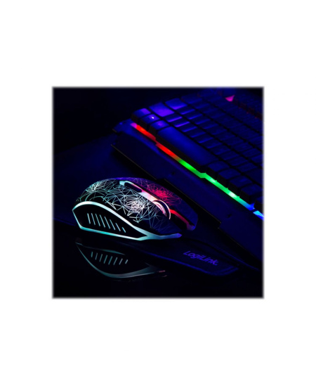 Logilink ID0185 Keyboard, Mouse and Pad Set, Mouse included, DE