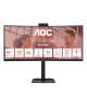 AOC CU34E4CW Curved 34" 3440x1440/21:9/350cd/m2/4ms HDMI, DisplayPort, USB, Audio out | AOC