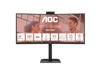 AOC CU34E4CW Curved 34" 3440x1440/21:9/350cd/m2/4ms HDMI, DisplayPort, USB, Audio out | AOC