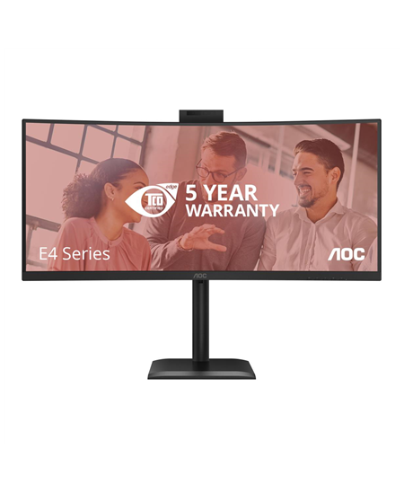 AOC CU34E4CW Curved 34" 3440x1440/21:9/350cd/m2/4ms HDMI, DisplayPort, USB, Audio out | AOC