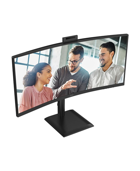 AOC CU34E4CW Curved 34" 3440x1440/21:9/350cd/m2/4ms HDMI, DisplayPort, USB, Audio out | AOC
