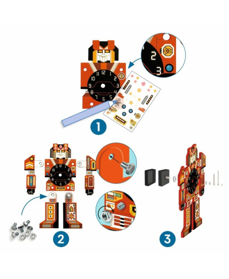 Laikrodžio gamybos rinkinys DJECO Robotime