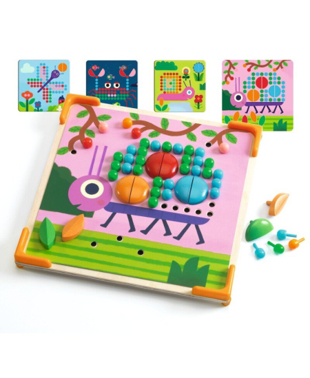 Stalo žaidimas-mozaika DJECO Eduludo "Mini Animo"