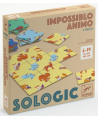 Loginis stalo žaidimas DJECO Sologic Impossiblo "Gyvūnai"