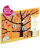 Daugkartiniai stori lipdukai su pagrindu DJECO Žaidimai medyje