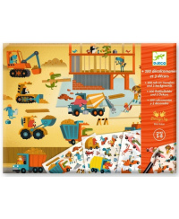 Užtrinami piešinukai DJECO Asfaltas