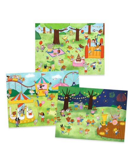 Užtrinami piešinukai DJECO Laikas švęsti