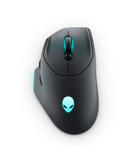 Dell Gaming Mouse AW620M Wired/Wireless, Dark Side of the Moon, Alienware Wireless Gaming Mouse