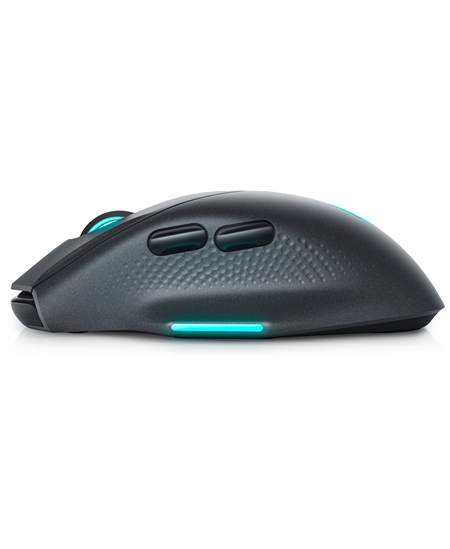 Dell Gaming Mouse AW620M Wired/Wireless, Dark Side of the Moon, Alienware Wireless Gaming Mouse