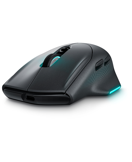 Dell Gaming Mouse AW620M Wired/Wireless, Dark Side of the Moon, Alienware Wireless Gaming Mouse
