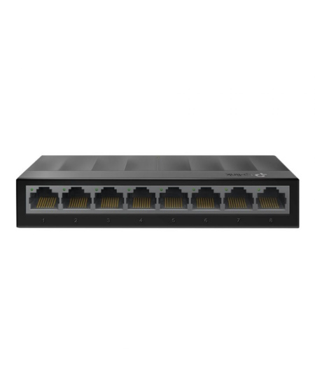 TP-LINK Desktop Switch LS1008G 10/100/1000 Mbps (RJ-45), Unmanaged, Desktop, Ethernet LAN (RJ-45) ports 8