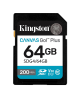 Kingston | Canvas Go! Plus | 64 GB | SD | Flash memory class Class 10, UHS-I, U3, V30