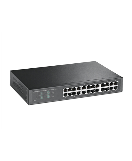 TP-LINK | Switch | TL-SG1024D | Unmanaged | Desktop/Rackmountable | Gigabit Ethernet (copper) ports quantity 24 | 36 month(s)