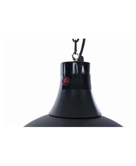 SUNRED Heater IND-2100H, Indus II Bright Hanging Infrared, 2100 W, Black