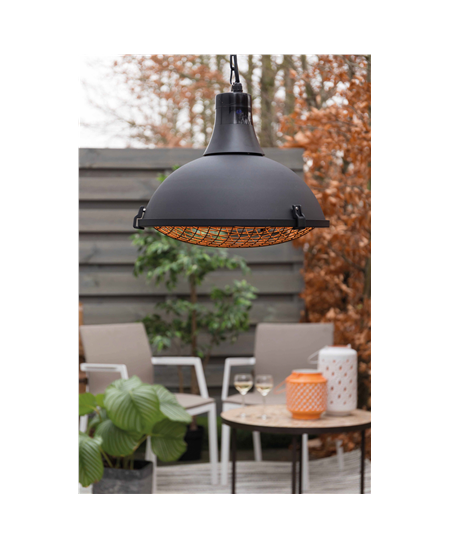 SUNRED Heater IND-2100H, Indus II Bright Hanging Infrared, 2100 W, Black