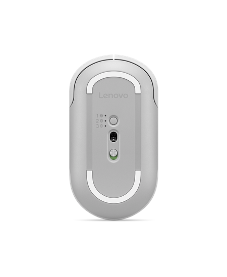 Lenovo 700 Multi-Device Wireless Silent Mouse | Wireless | 2.4G, Bluetooth 5.3 | Seashell