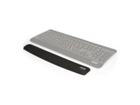 PORT CONNECT | Ergonomic wrist rest for keyboard | Backrest | 60 x 400 x 20 mm | Black