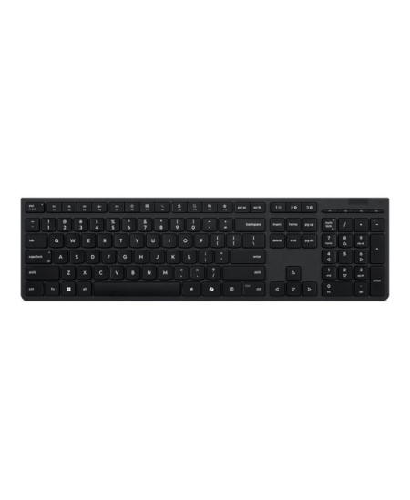Lenovo Professional Wireless Rechargeable Keyboard | Keyboard | Wireless | Lithuanian | Bluetooth | Grey