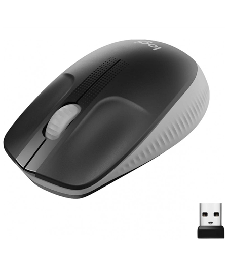 Logitech | Full size Mouse | M190 | Wireless | USB | Mid Grey