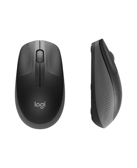 Logitech | Full size Mouse | M190 | Wireless | USB | Charcoal