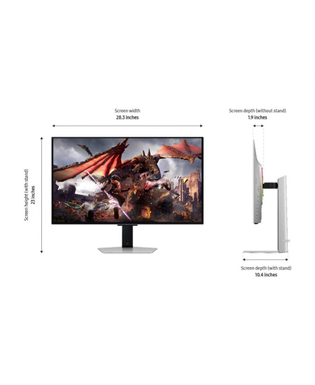 Samsung | LS32DG802SUXDU | 32 " | OLED | 4K | 16:9 | 240 Hz | 0.03 ms | 3840 x 2160 pixels | 200 cd/m² | HDMI ports quanti