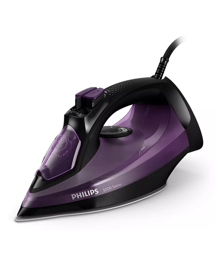 Philips | DST5030/80 | Steam Iron | 2400 W | Water tank capacity 320 ml | Continuous steam 45 g/min | Dark Purple