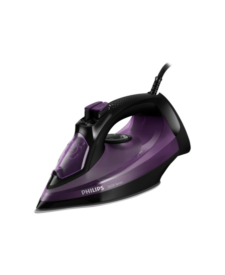Philips | DST5030/80 | Steam Iron | 2400 W | Water tank capacity 320 ml | Continuous steam 45 g/min | Dark Purple