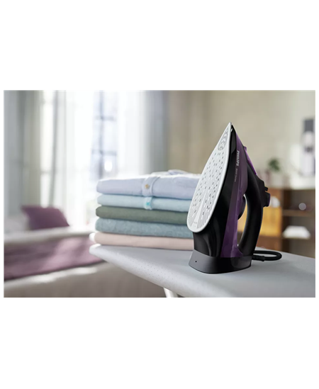 Philips | DST5030/80 | Steam Iron | 2400 W | Water tank capacity 320 ml | Continuous steam 45 g/min | Dark Purple