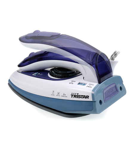 Tristar | Travel Steam Iron | ST-8152 | Steam Iron | 1000 W | Water tank capacity 60 ml | Continuous steam 15 g/min | Blue