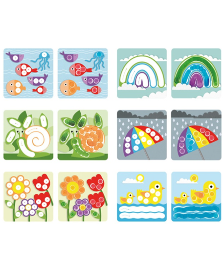 Kūrybinis rinkinys APLI „Mano pirmoji tapyba taškais"