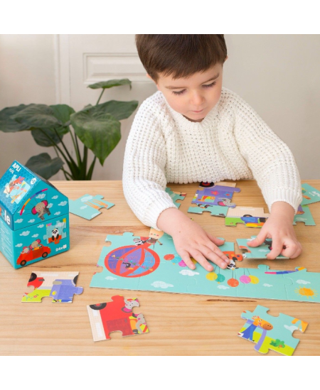 Dėlionė Apli Kids „Safari namelis“ (24 d.)