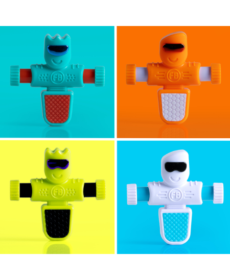 Naujos kartos stalo futbolininkai FatBrainToys „FOOSBOTS TANGA“