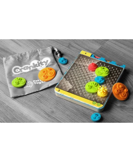 Žaidimas galvosūkis FatBrainToys „Crankity“