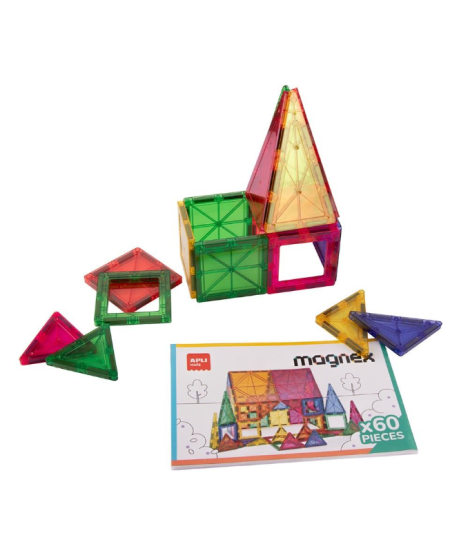 Magnetinis konstruktorius Apli Kids „Magnex“ (60 d.)