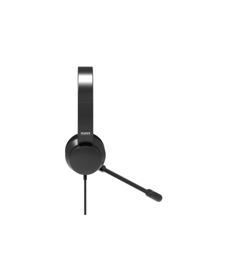 PORT CONNECT | USB Comfortable Stereo Office Microphone Headset | Built-in microphone | Wired | Black