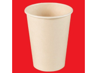 Vienkartiniai puodeliai B'Green, iš bambuko pluošto, PLA, 355 ml, D90 mm, 50 vnt