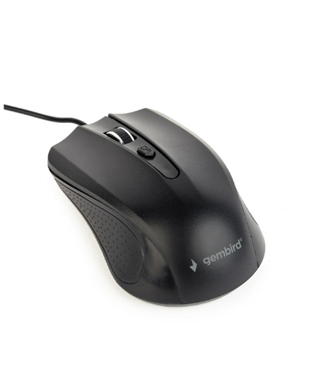 Gembird Optical Mouse | MUS-4B-01L | Wired | USB | Black