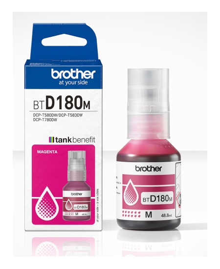 Brother BTD180M Rašalo papildymo buteliukas, Purpurinė