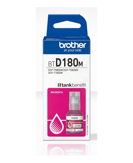 Brother BTD180M Rašalo papildymo buteliukas, Purpurinė