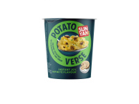 Bulvių košė SUN YAN POTATO VERSE su grybais, indelis, 50g